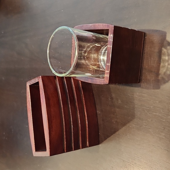 Croscill Bath Toothbrush Holder Rinse Glass Set Poshmark